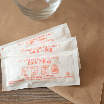 Chrysal Professional Bulb T-Bags &ndash; 60 Count Flower Post-Harvest