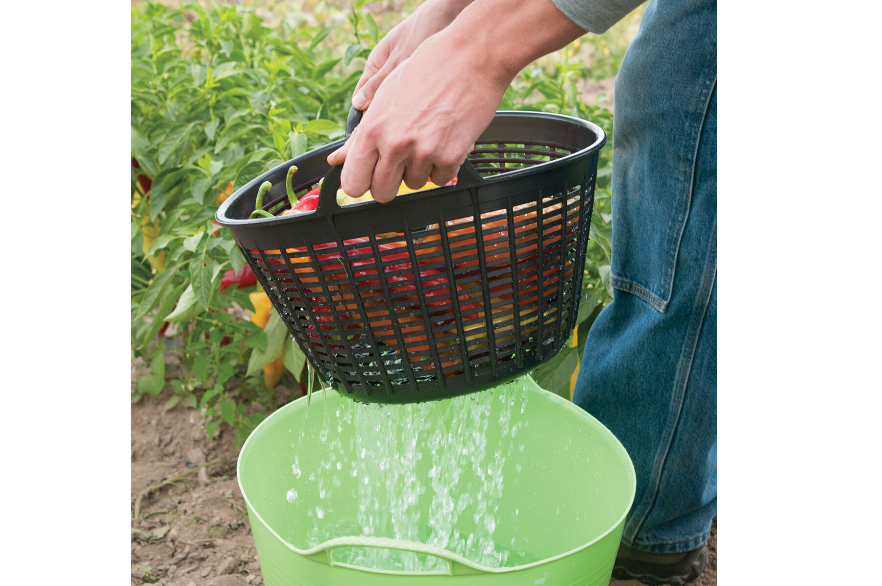 Small Gorilla Tub&reg; Colander &ndash; Black Gorilla Tubs&reg;