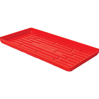 Polypro Shallow Tray (With Holes), Red – 24 Count Support Trays