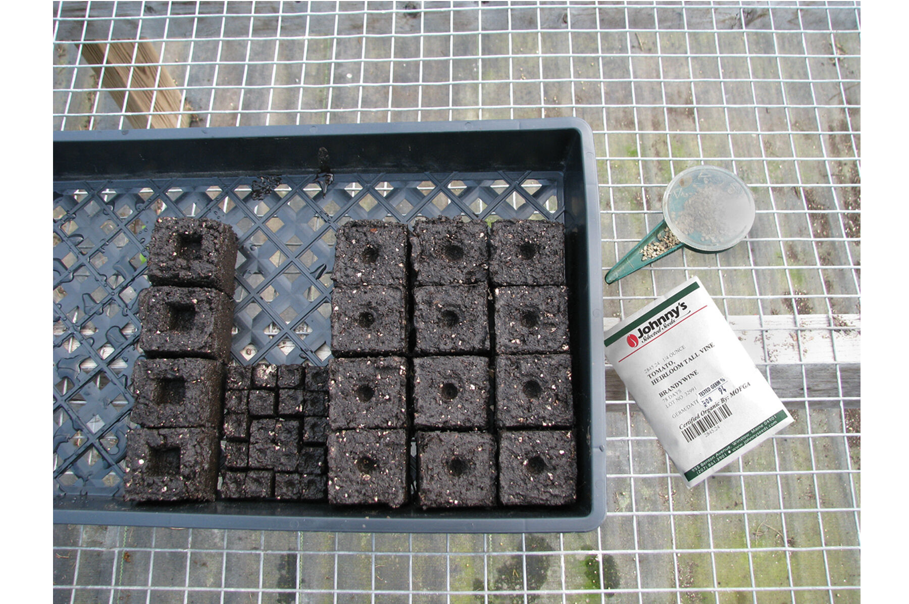 Soil Block Propagation Trays &ndash; 5 Count Trays, Domes, and Flats
