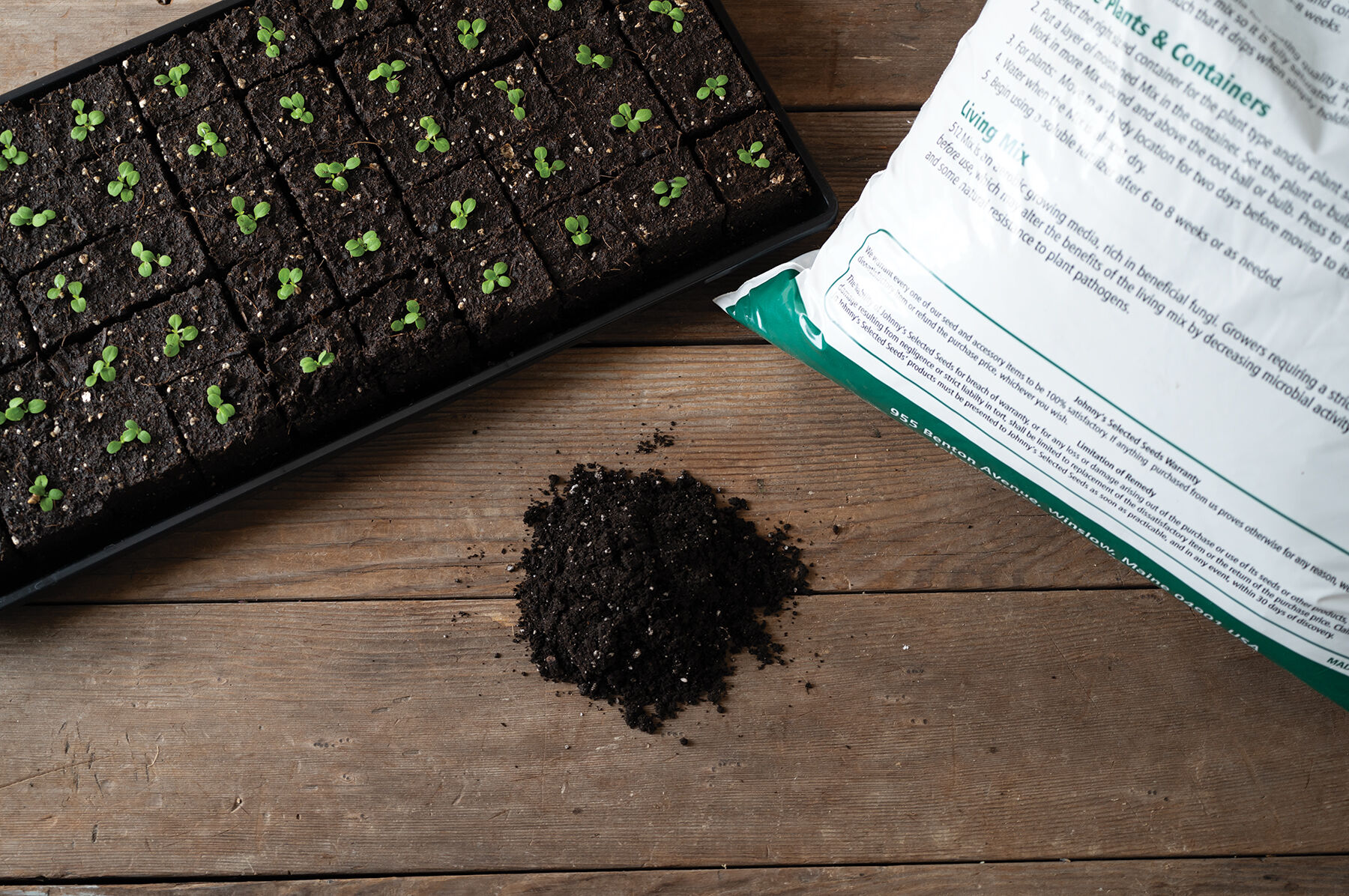 Johnny's 512 Mix &ndash; 60 Qt. Growing Media