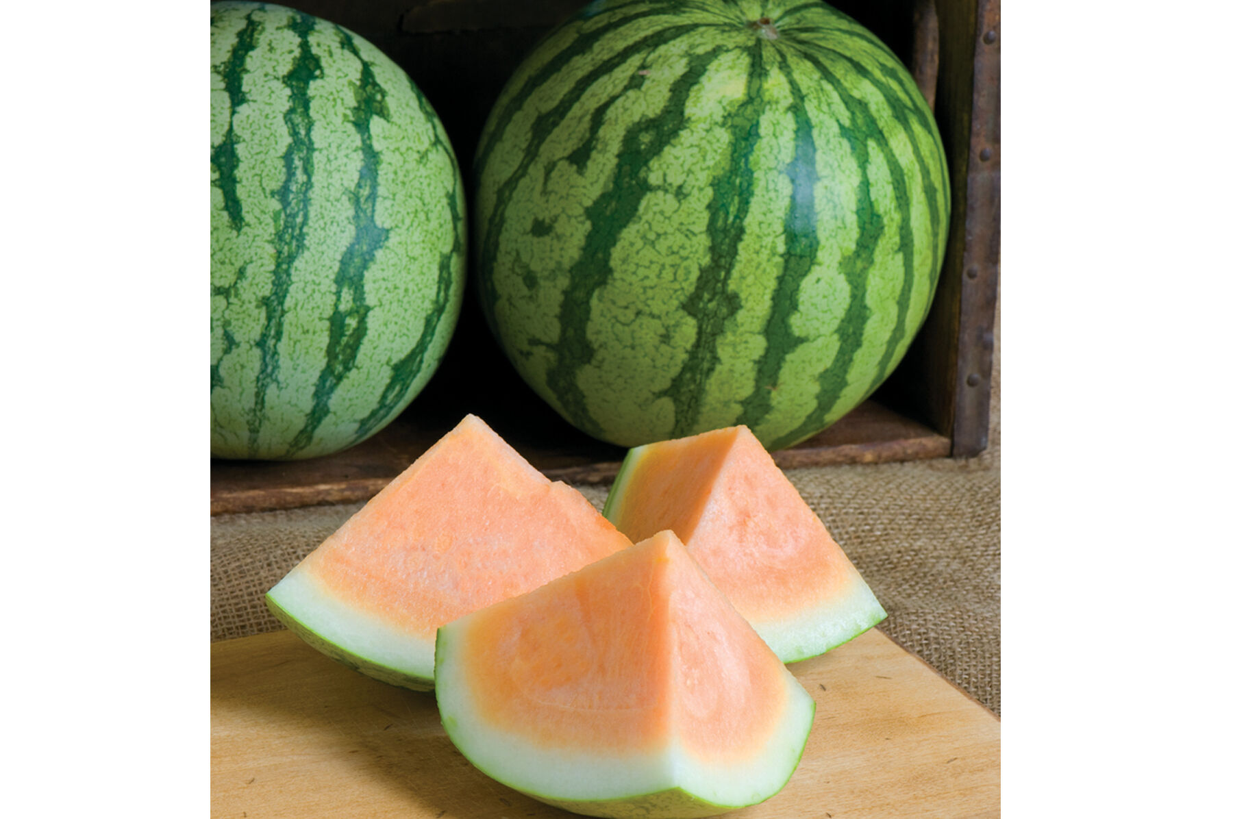 Orange Crisp Triploid Watermelons (Seedless)