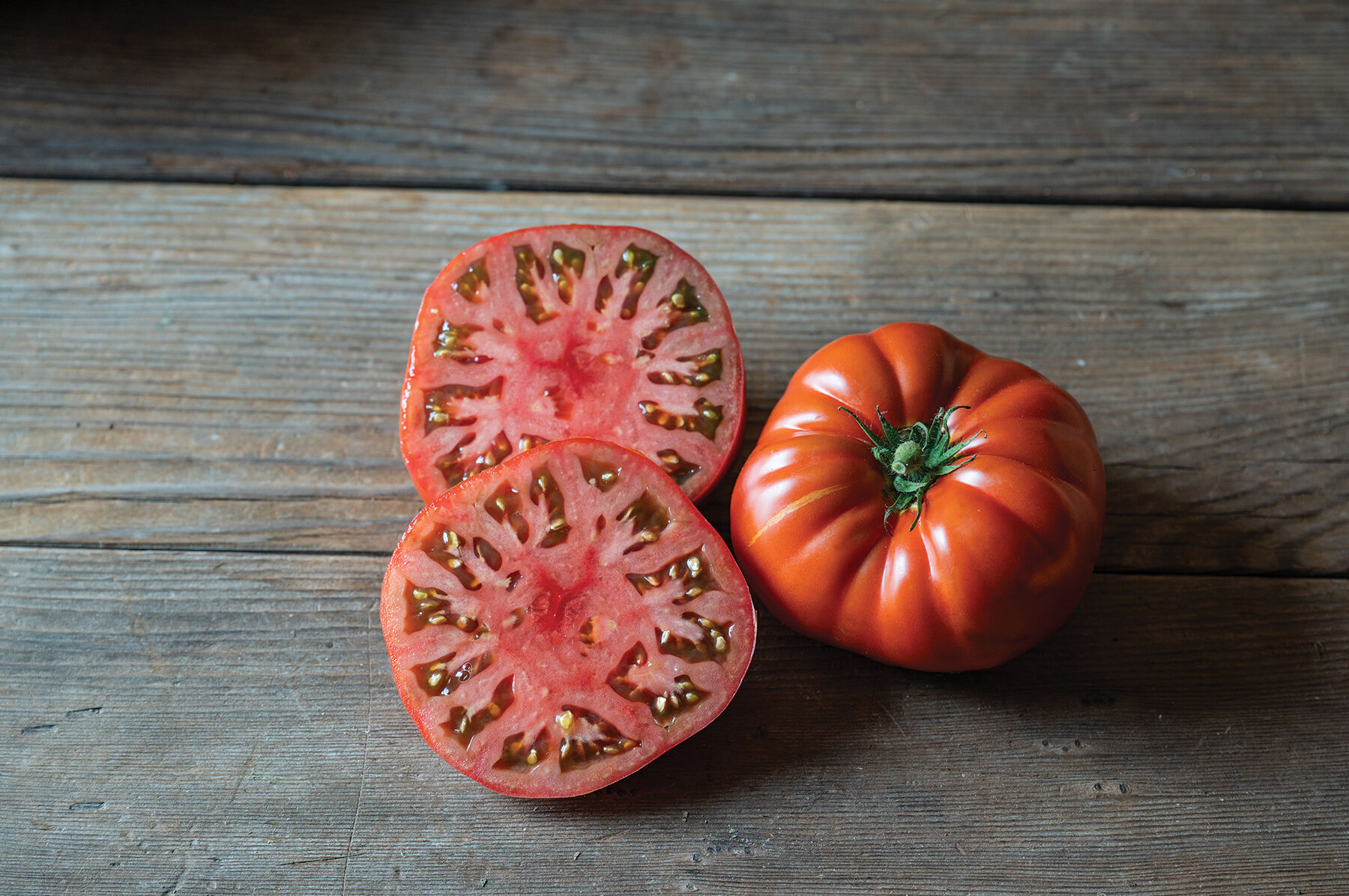 Tasmanian Chocolate Slicing Tomatoes