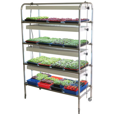 Johnny's Commercial LED Light Cart – 16 Trays LED