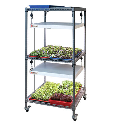 Johnny's Modular LED Grow Light Cart LED