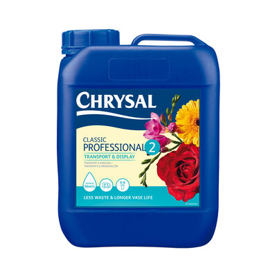 Chrysal Professional 2 Transport & Display Solution &ndash; 2.5 Gal. Flower Post-Harvest